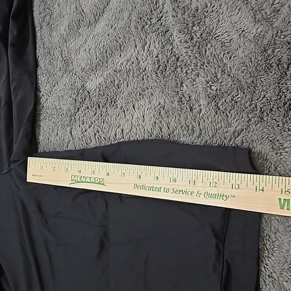 Spa By Chicos Black Zip Performance Jacket Size 2 US Size 8 - Picture 6 of 7